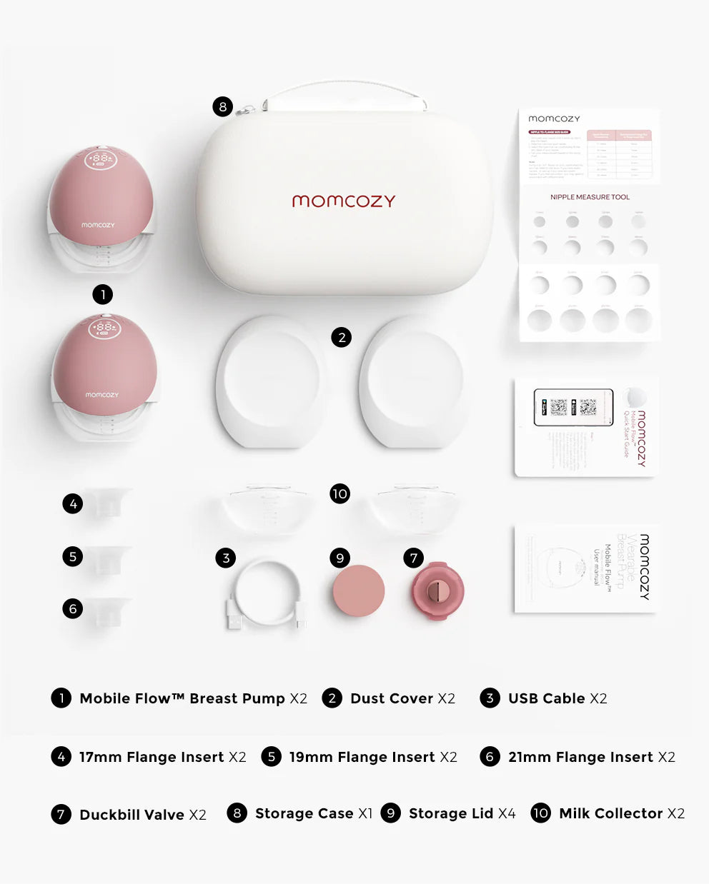 Mobile Flow™ Hands-Free Breast Pump | M9