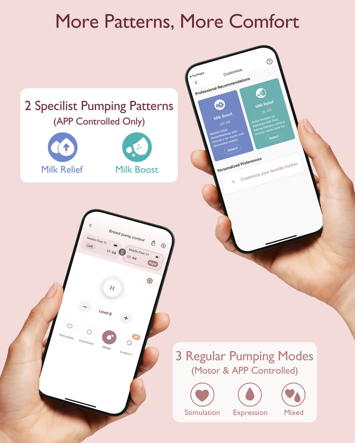 Mobile Flow™ Hands-Free Breast Pump | M9