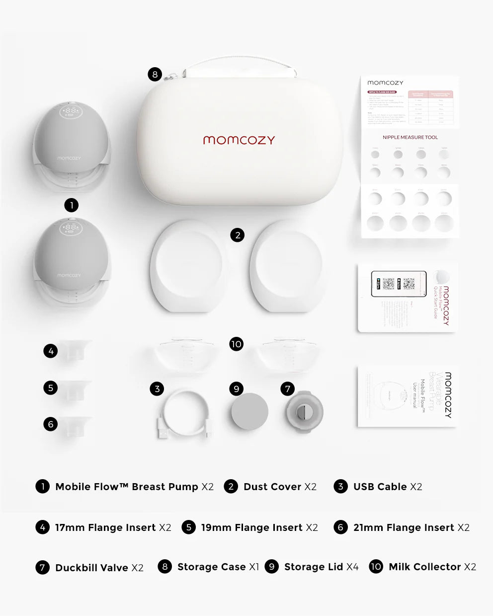 Mobile Flow™ Hands-Free Breast Pump | M9