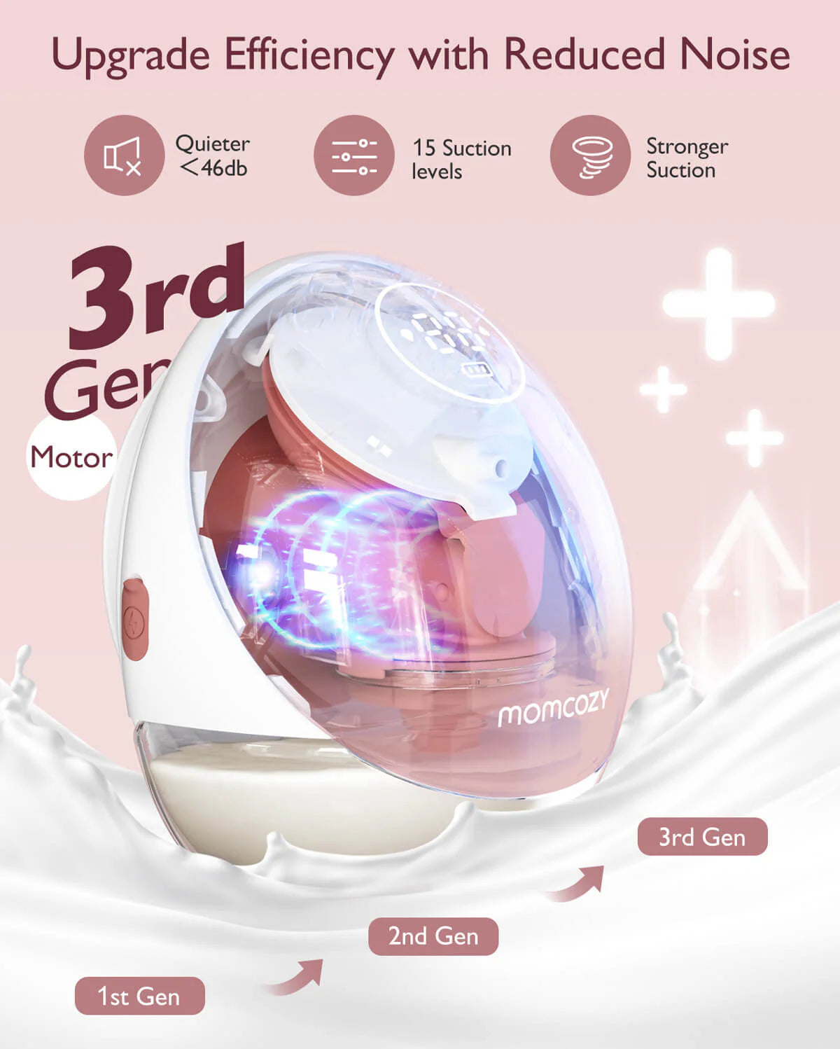 Mobile Flow™ Hands-Free Breast Pump | M9