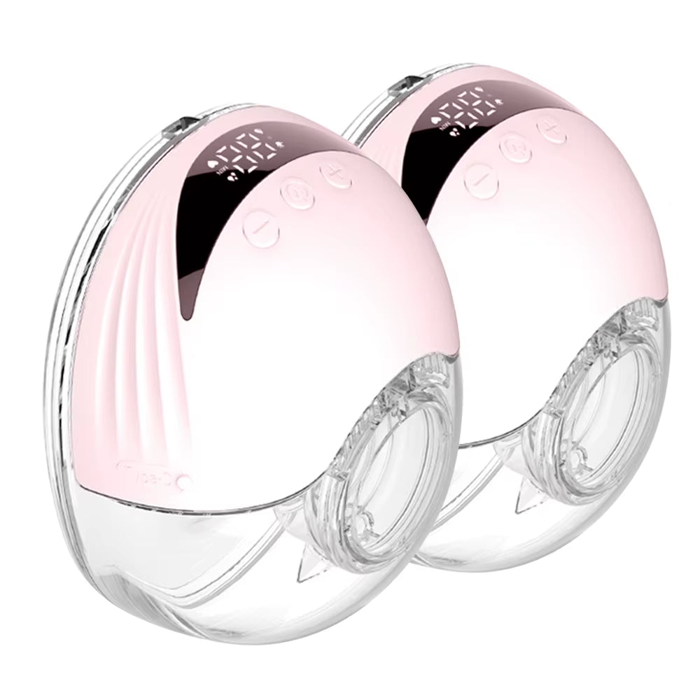 Hands-Free Electric Breast Pump - 210ML Capacity, BPA-Free, with LED Display, 4 Modes & 12 Adjustable Levels