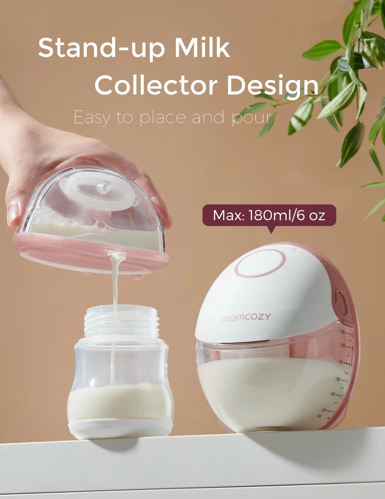 Hands-Free Wearable Breast Pump M6 - Optimal Rhythm for Enhanced Milk Production, Doublefit Flange for Comfort & Discretion, Featuring 3 Modes & 9 Levels, 24mm